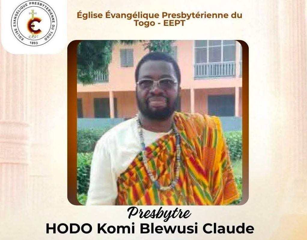EEPT : Blewusi Claude HODO, le nouveau Presbytre de l'Éxécutif