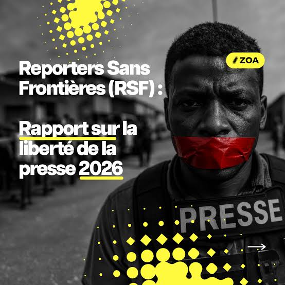 Rapport RSF 2026 : « Le score moyen de l’ensemble des pays du monde n’a jamais été aussi bas »