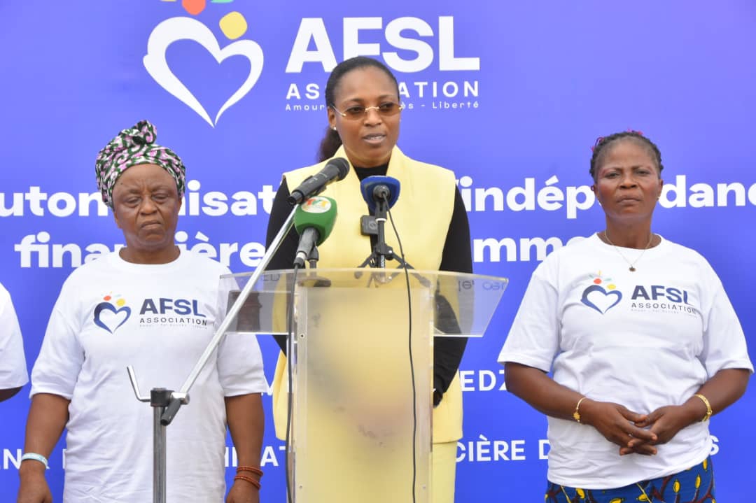 Stéphanie AVOCEVOU, Présidente de l'association AFSL...